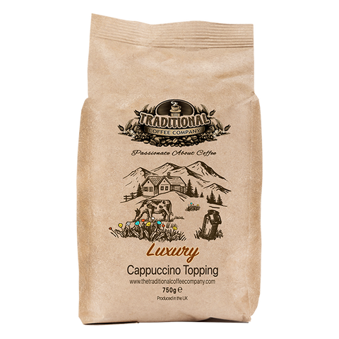 The Traditional Coffee Company Instant Vending Topping Luxury Cappuccino Topping